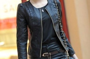 80+ Most Stylish Leather Jacket Trends for Women (Updated List .