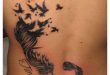 101 Adorable Feather Tattoo Ideas For Women | Feather tattoo .