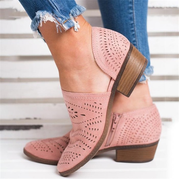 Spring Summer New Fashion Womens Comfortable Breathable Shoes Faux .