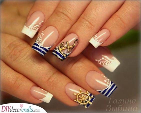 Gorgeous Summer Nail Designs - 40 Acrylic Nail Designs for Summer .