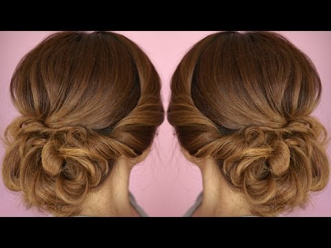 Summer Twisted Updo