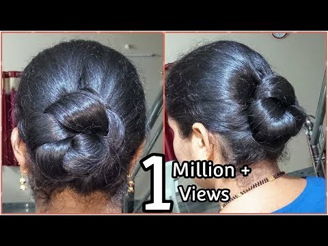 simple and easy summer twisted updo // hairstyle//Flower B… | Flic