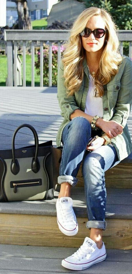 20 Super Casual Styles with Sneakers - crazyfor