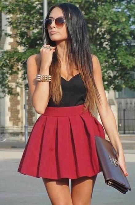 Super cute fit but the Skater skirt is a bit to puffy. Such a .