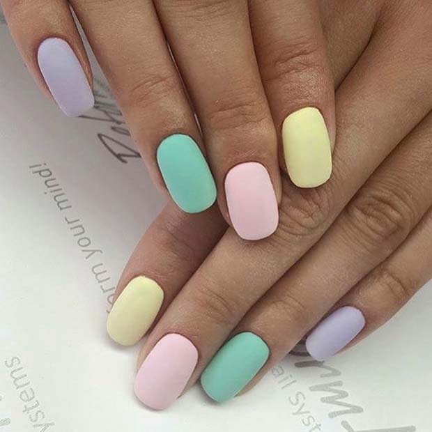 23 Stunning Easter Nail Designs Ideas for 2018 - Fashion