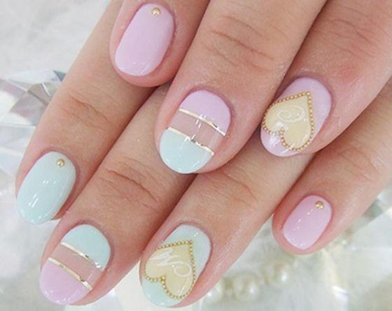 17 Super Cute Pastel Nail Designs - pastels nails | HappyShap