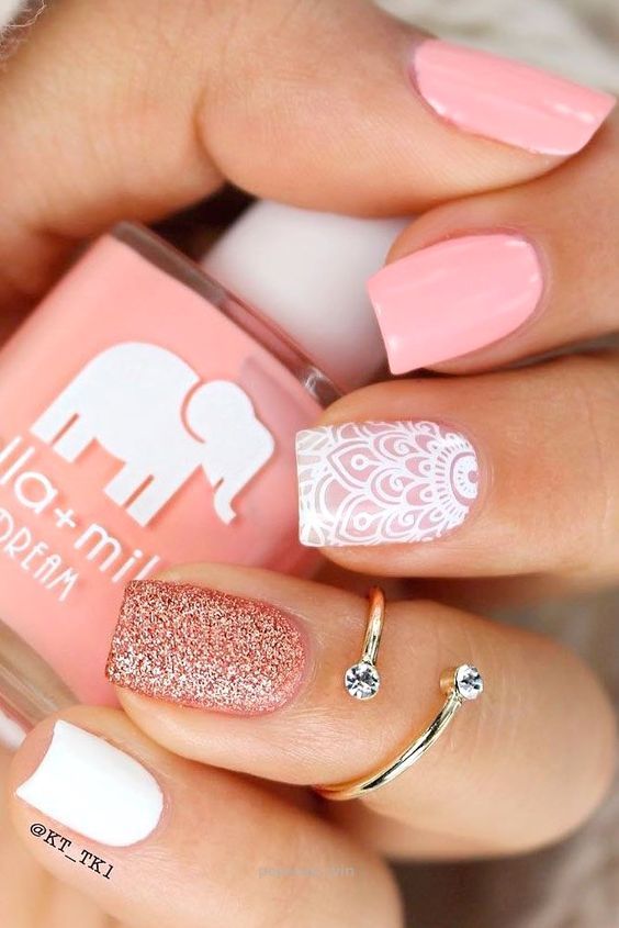 Super cute nails!! #nails #nailart #affiliate | Nails, Pretty .