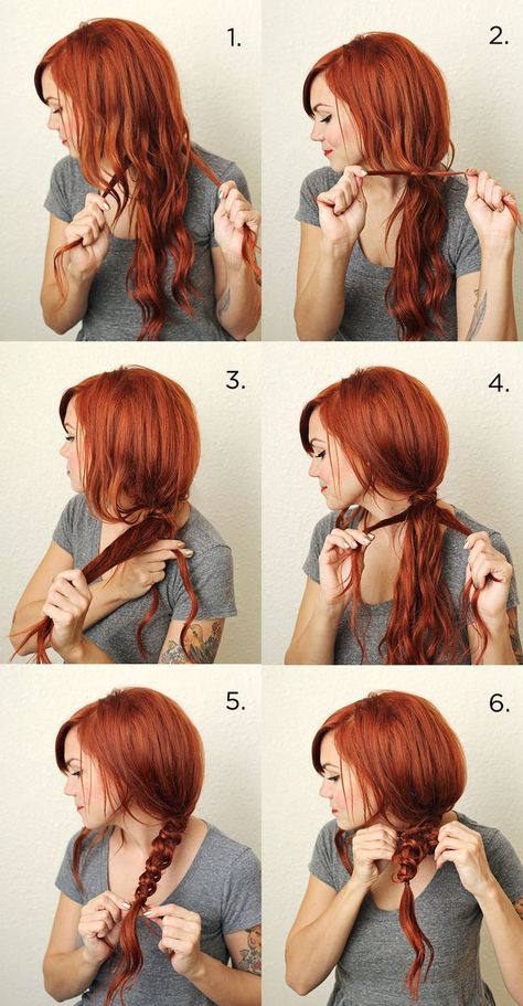 15 Super-Easy Hairstyles for Lazy Girls with Tutorials | Hair .