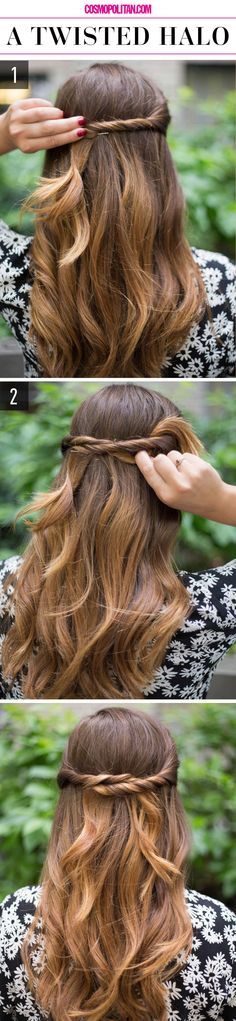 Hair Tutorials : 15 Super-Easy Hairstyles for Lazy Girls Who Can't .