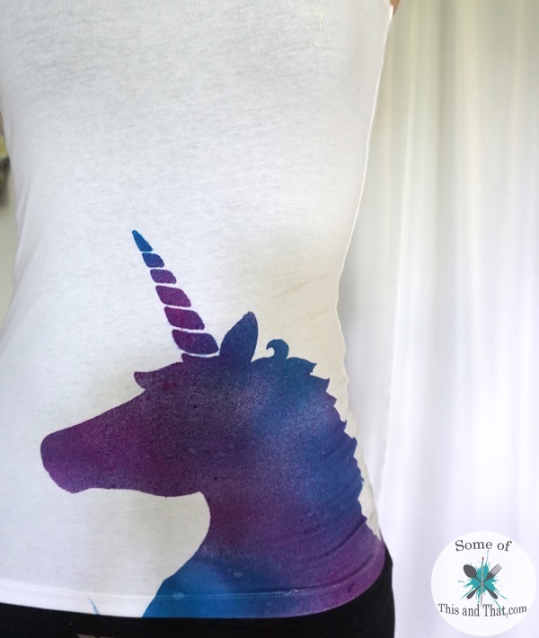 DIY Galaxy Unicorn Shirt! - Some of This and Th