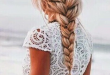 15 Sweet French Braids | Long hair styles, Braided hairstyles easy .