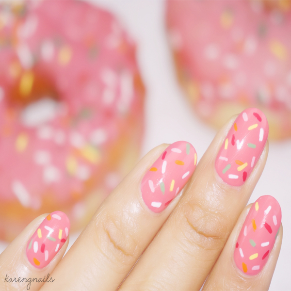 How to Donut Nail Art Tutorial | Karen G Nai