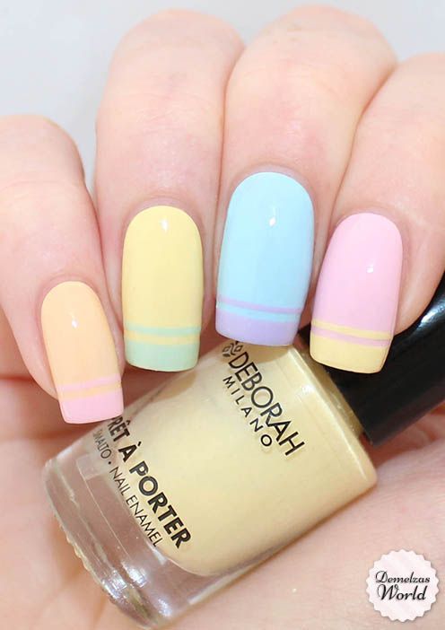 23 Sweet Spring Nail Art Ideas & Designs for Girls - Pretty Desig