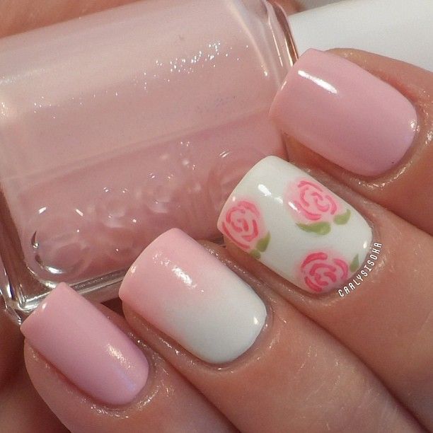 23 Sweet Spring Nail Art Ideas & Designs for Girls - Pretty Desig