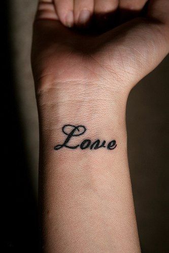 Wrist Tattoos | Love wrist tattoo, Cool wrist tattoos, Wrist .