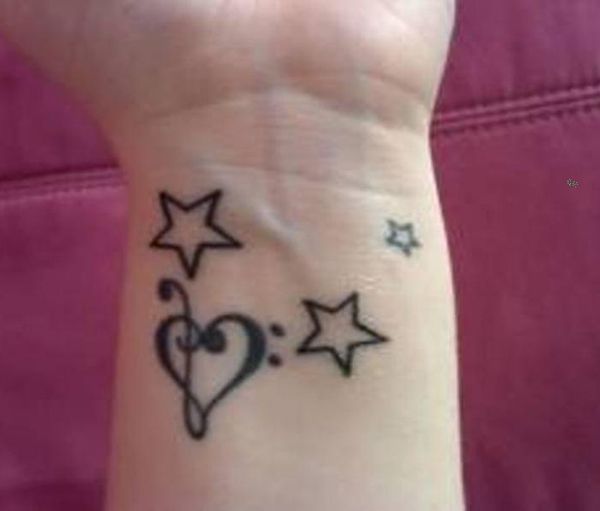 50 Eye-Catching Wrist Tattoo Ideas | Star tattoo on wrist, Wrist .