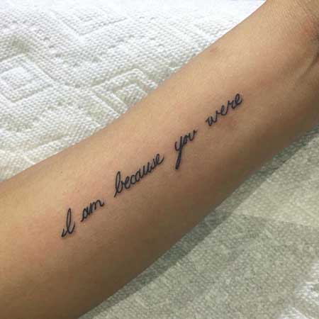 Quote Tattoo Designs Ideas For Women | Odp