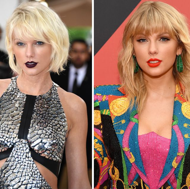 Taylor Swift Hairstyles - Taylor Swift's Curly, Straight, Short .