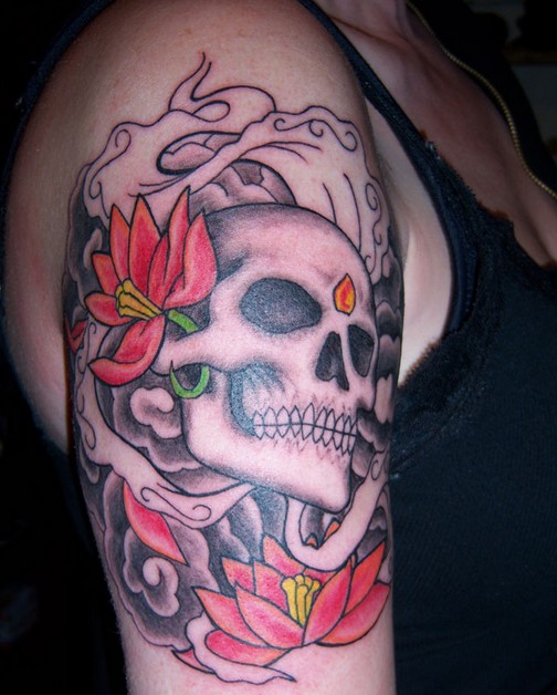 The Skull Tattoos for Beginners - Pretty Desig