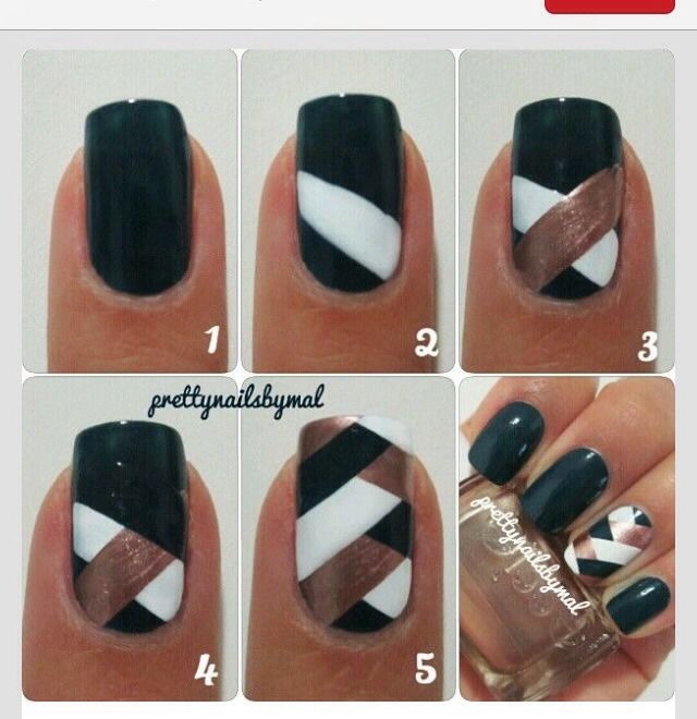 Fishtail Braid Nails #Fashion #Beauty #Trusper #Tip | Nail designs .