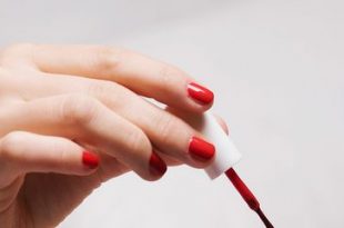 How to make nail polish dry faster - Cold water makes nail polish .