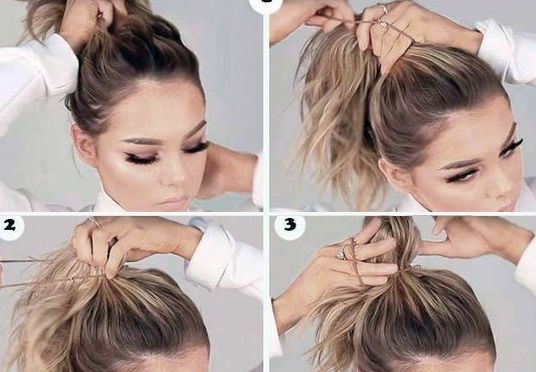Top Knot Tutorial for Lazy Girls | Top knot tutorial, Short hair .