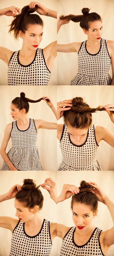 How to Do a Top Knot | A Cup of