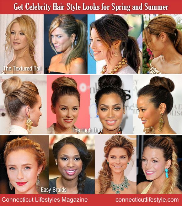 Hairstyle Tutorials: Celebrity Hair Styles for Spring and Summer .