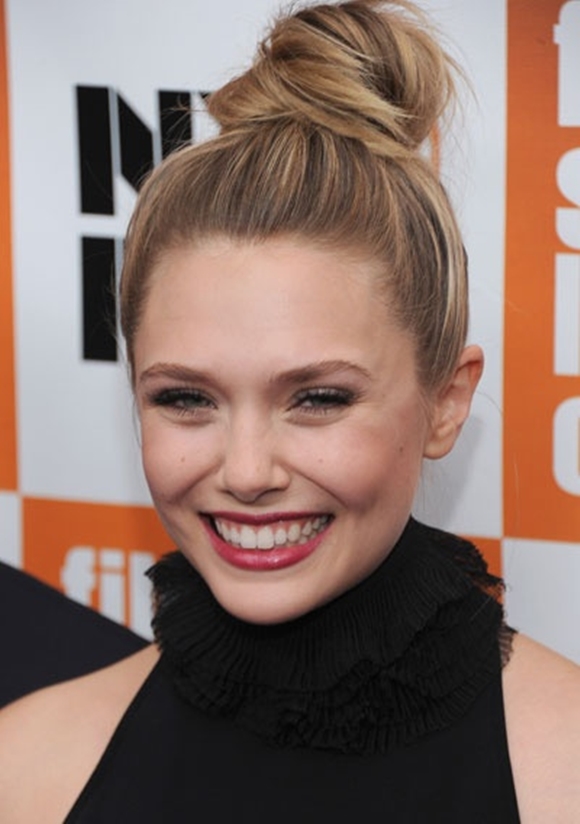 top-knot-hairstyle-for-your-date-night - Women Hairstyl