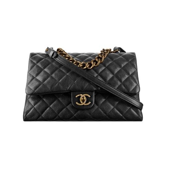 Chanel trapezio large quilted flap bag from the 2016 pre fall .