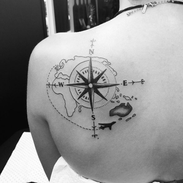 101+ Best Travel Tattoo Designs and Ide