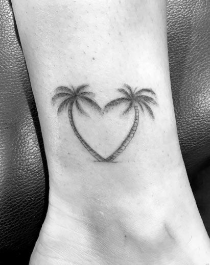 Palm Tree Tattoo Meaning - TattoosW