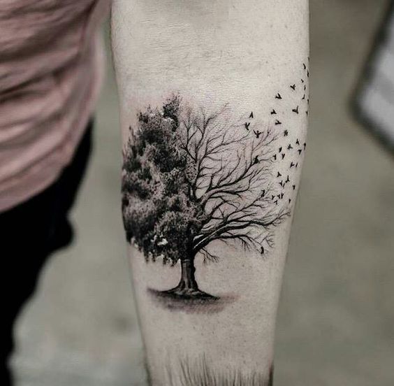 55 Magnificent Tree Tattoo Designs and Ideas (con imágenes .