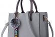 Female Bags Casual Tote 2019 Trendy Fashion PU Leather Handbag .