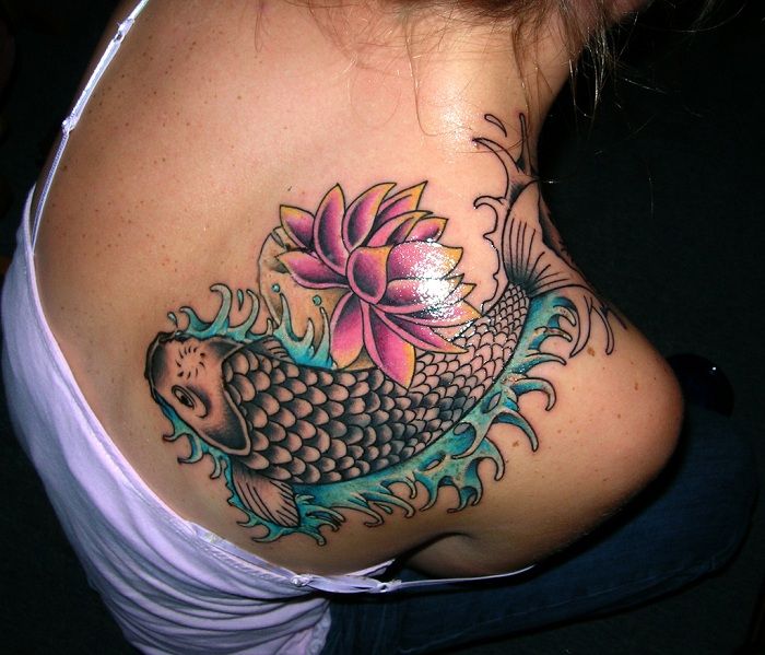 Trendy Fish Tattoo Designs for Women