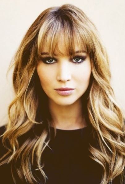 20 long layered haircuts with bangs. Trendy hairstyles for long .