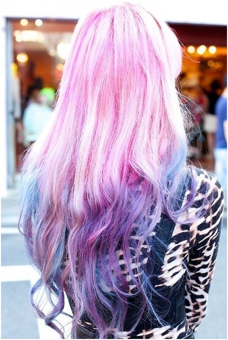 Long, Ombre Hairstyles: Funky Hair Color Ideas - PoPular Haircu