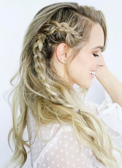 Trendy Side Braid Hairstyles for Long
  Hair