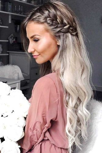 36 Trendy Ideas for Side Braid Hairstyles | Side braid hairstyles .