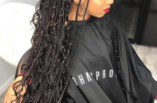 23 Trendy Ways to Wear Individual Braids This Season | Braids with .