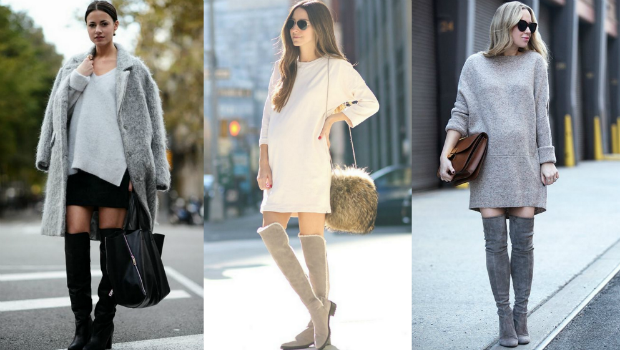 15 Outfit Ideas to Wear Short Maternity Dresses and Over-the-Kn