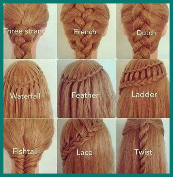 Different Braid Hairstyles 248011 25 Easy Hairstyles with Braids .