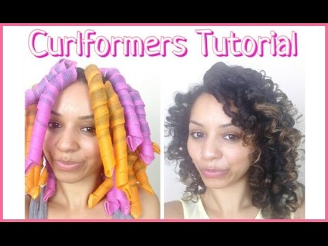 Curlformers No Heat Spiral Curls Tutorial - YouTu