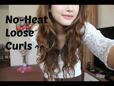Beauty-chapter: Loose curls tutorial- No Heat - YouTu