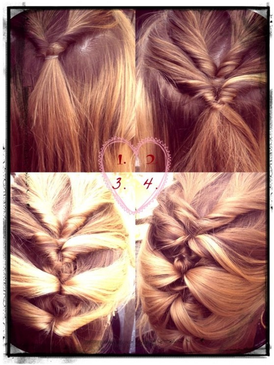 10 Ways to Make Cute Everyday Hairstyles: Long Hair Tutorials .