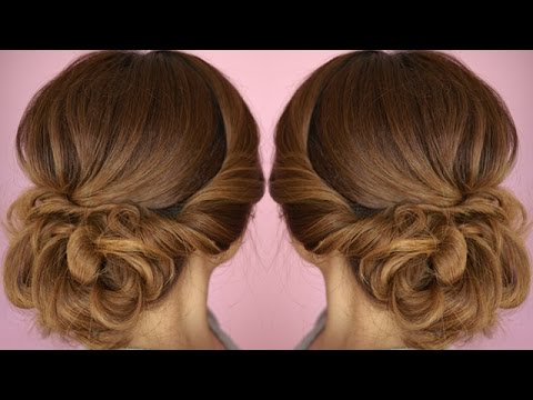 Easy Summer Twist Updo Hair Tutorial - YouTu