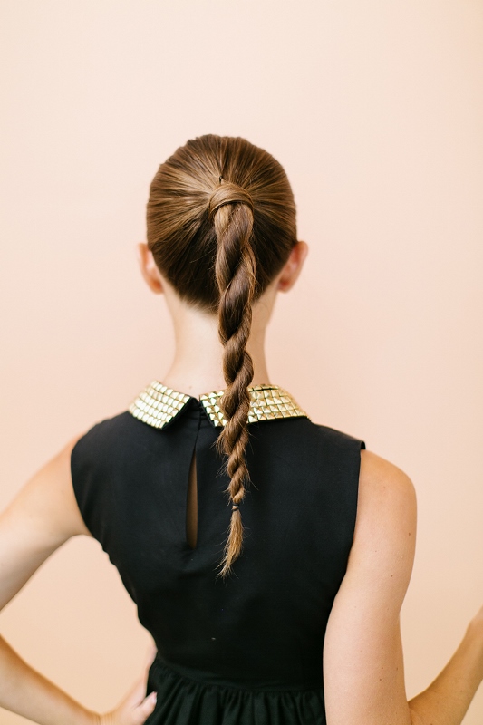 Sophisticated And Trendy DIY Twisted Ponytail To Try - Styleohol