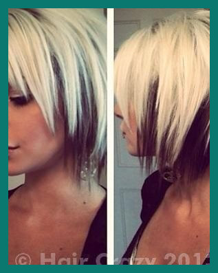 Two tone Hairstyles for Short Hair 413535 Pin On Cuts & Colors .