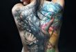 12 Ultra-prettty Tree Tattoos on Back - Pretty Desig