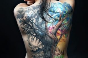 12 Ultra-prettty Tree Tattoos on Back - Pretty Desig